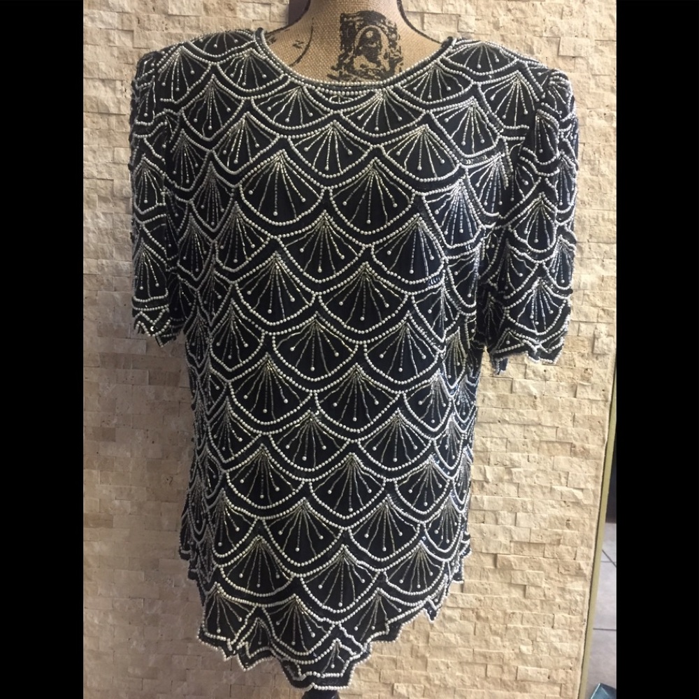 Beaded blouse
